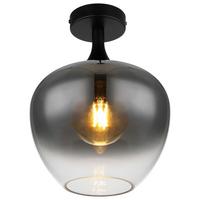 LAMPA SUFITOWA LUISE - czarny, Design, metal/szkło (24/31,5cm) - Collet's Monde