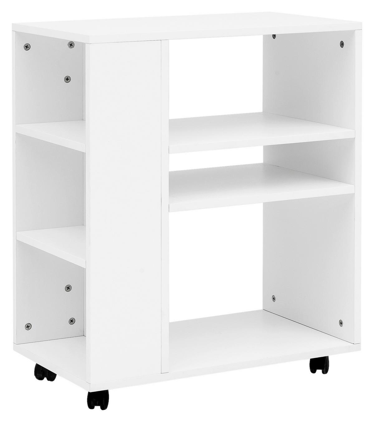 Regal Wl5.694, Bela - bela, Konvencionalno, umetna masa/leseni material (60/75/35cm) - MID.YOU