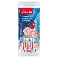 Felmosófej Vileda Supermocio Microfibre - fehér, műanyag/textil - Vileda