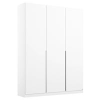 DULAP USI ROTATIVE ALABAMA - alb, Modern, material pe bază de lemn (136/229/54cm) - Modern Living