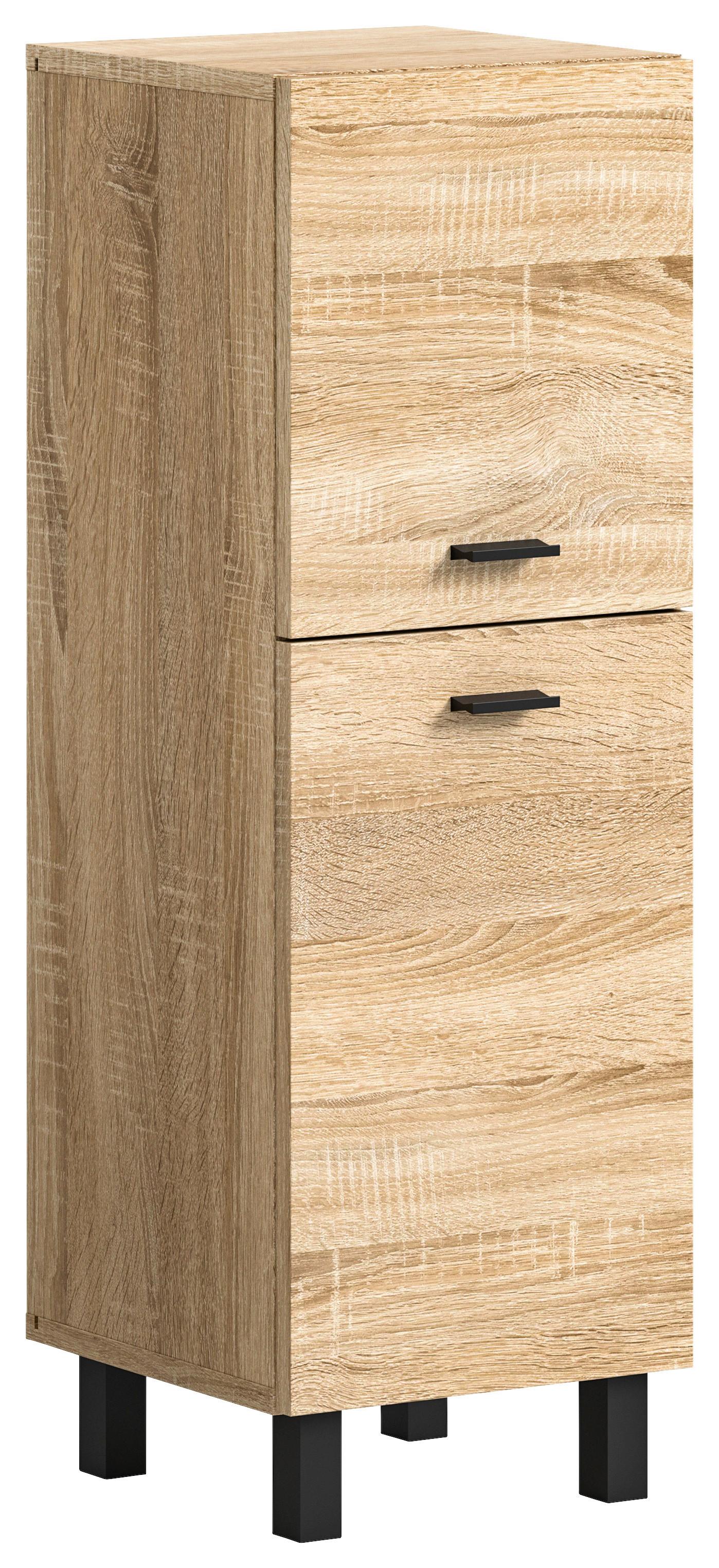 Midischrank Boston ca. 30x80x29 cm Sonoma Eiche - Sonoma Eiche, MODERN, Holzwerkstoff/Kunststoff (30/80/29cm) - MID.YOU