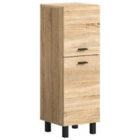 Midischrank Boston ca. 30x80x29 cm Sonoma Eiche - Sonoma Eiche, MODERN, Holzwerkstoff/Kunststoff (30/80/29cm) - MID.YOU