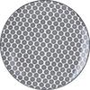 MATTALLRIK SHIVA - vit/svart, Lifestyle, keramik (26/2,5cm) - Modern Living