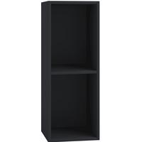 Regal Platto, Črna - črna, Basics, leseni material (34/72/30cm) - MID.YOU