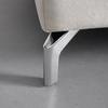 HÖRNSOFFA FILOU - ljusgrå, Modern, trä/textil (211/146cm) - Bessagi Home
