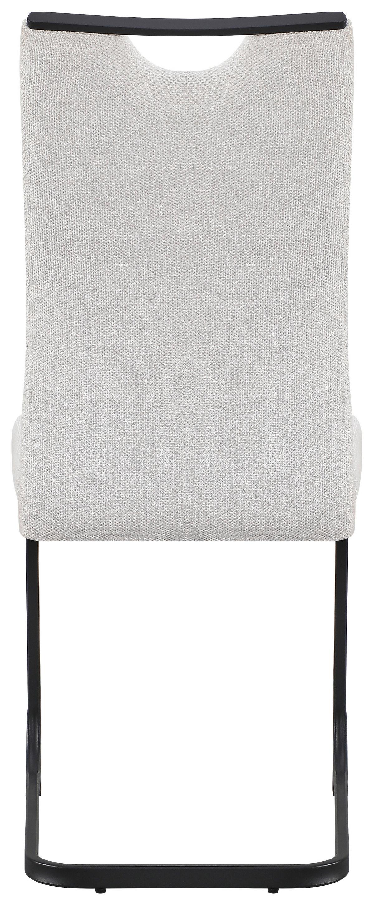 Nihajni Stol Maya - črna/bež, Trend, kovina/tekstil (58/98/43cm)