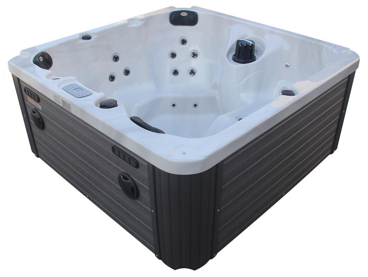 Jacuzzi Palma - fehér, műanyag/fém (190/86/190cm) - Sanotechnik