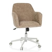 Vrtljivi Stol Solao Home, Bež - bela/bež, Moderno, kovina/umetna masa (58/78/60cm) - MID.YOU