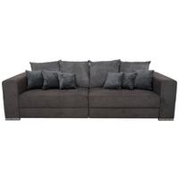 Canapea bigsofa ROSE - maro/negru, Modern, textil (262/85/111cm) - Modern Living