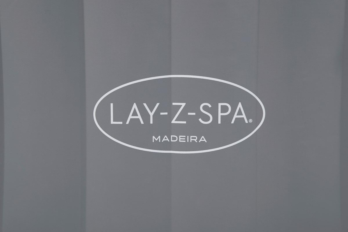 JACUZZI YUI - szary, Modern, tworzywo sztuczne/metal (180/66cm) - Bestway