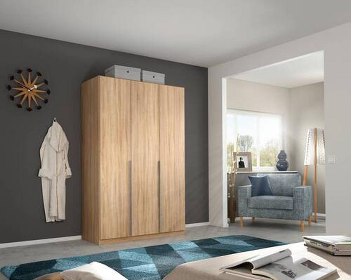 ORMAR S KLASIČNIM VRATIMA ALABAMA - stejar Sonoma, Modern, material pe bază de lemn (136/229/54cm) - Modern Living