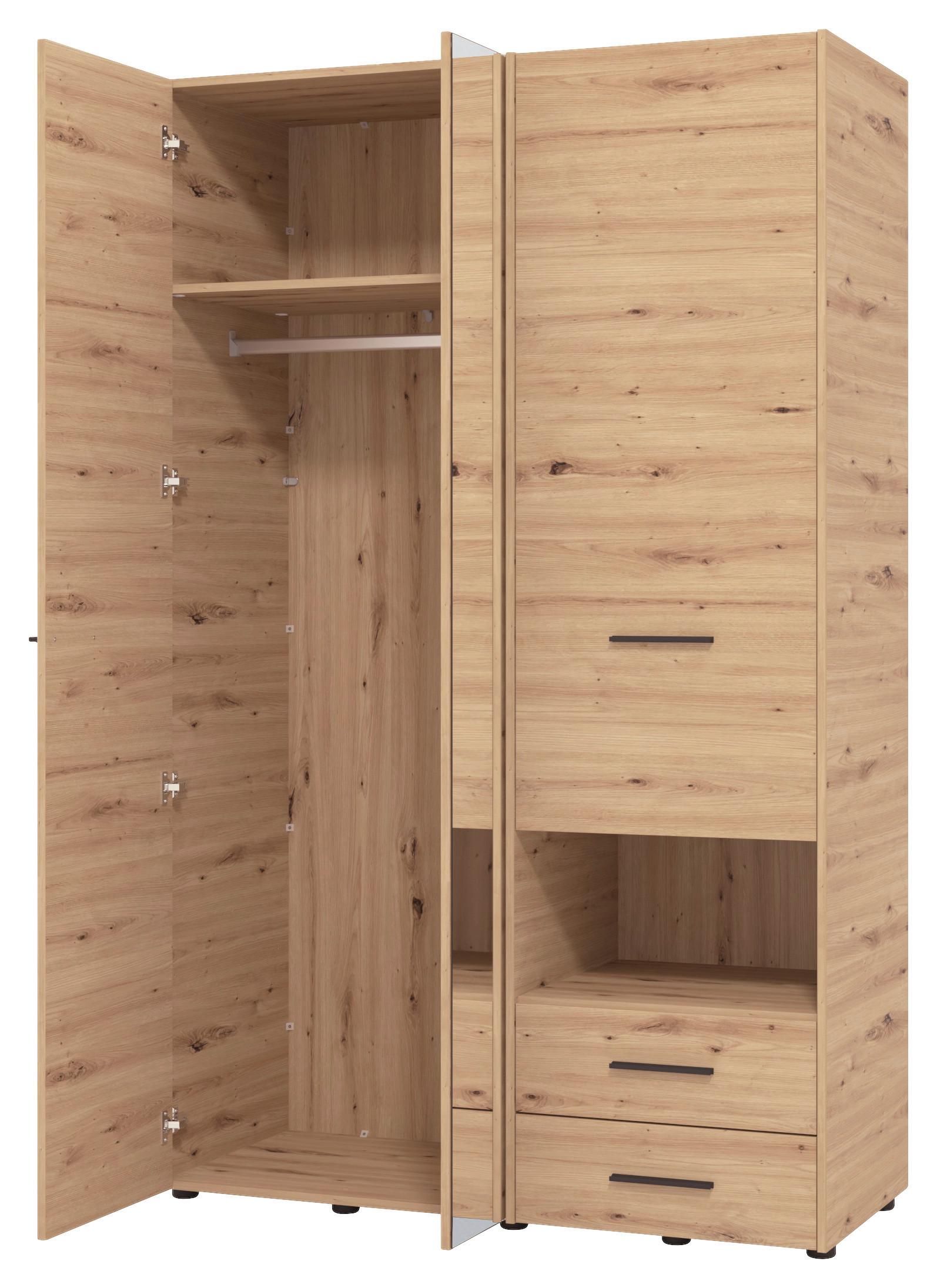 Kleiderschrank in Eiche Artisan online kaufen mömax