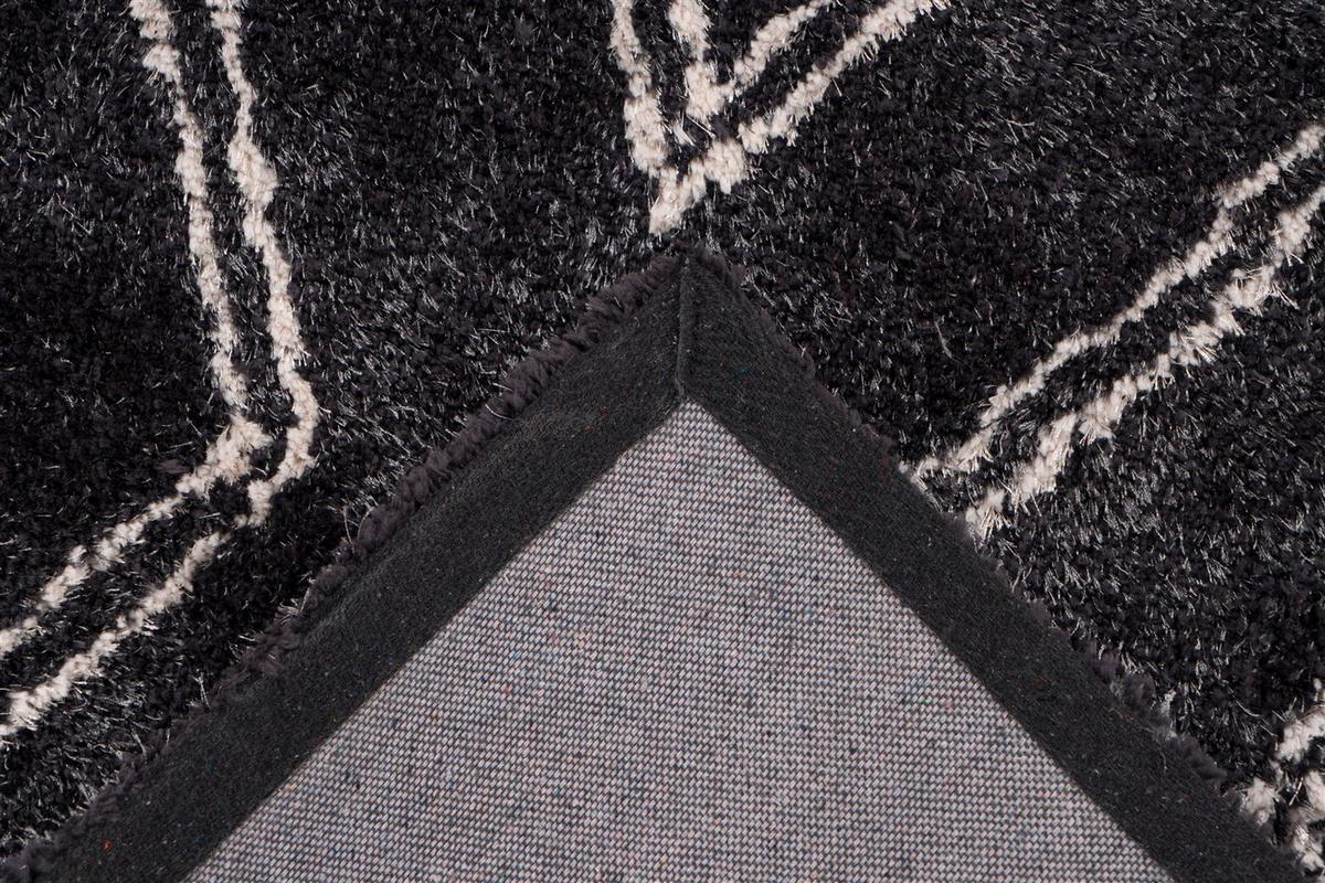 HOCHFLORTEPPICH ORLANDO 225 ANTHRAZIT - Anthrazit, Konventionell, Textil (160/230cm) - Kayoom