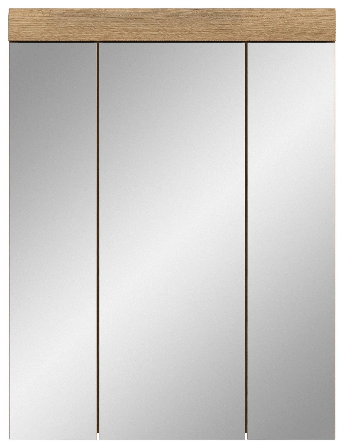 Spiegelschrank Scout ca. 60x79x18 cm - MODERN, Glas/Holzwerkstoff (60/79/18cm) - MID.YOU