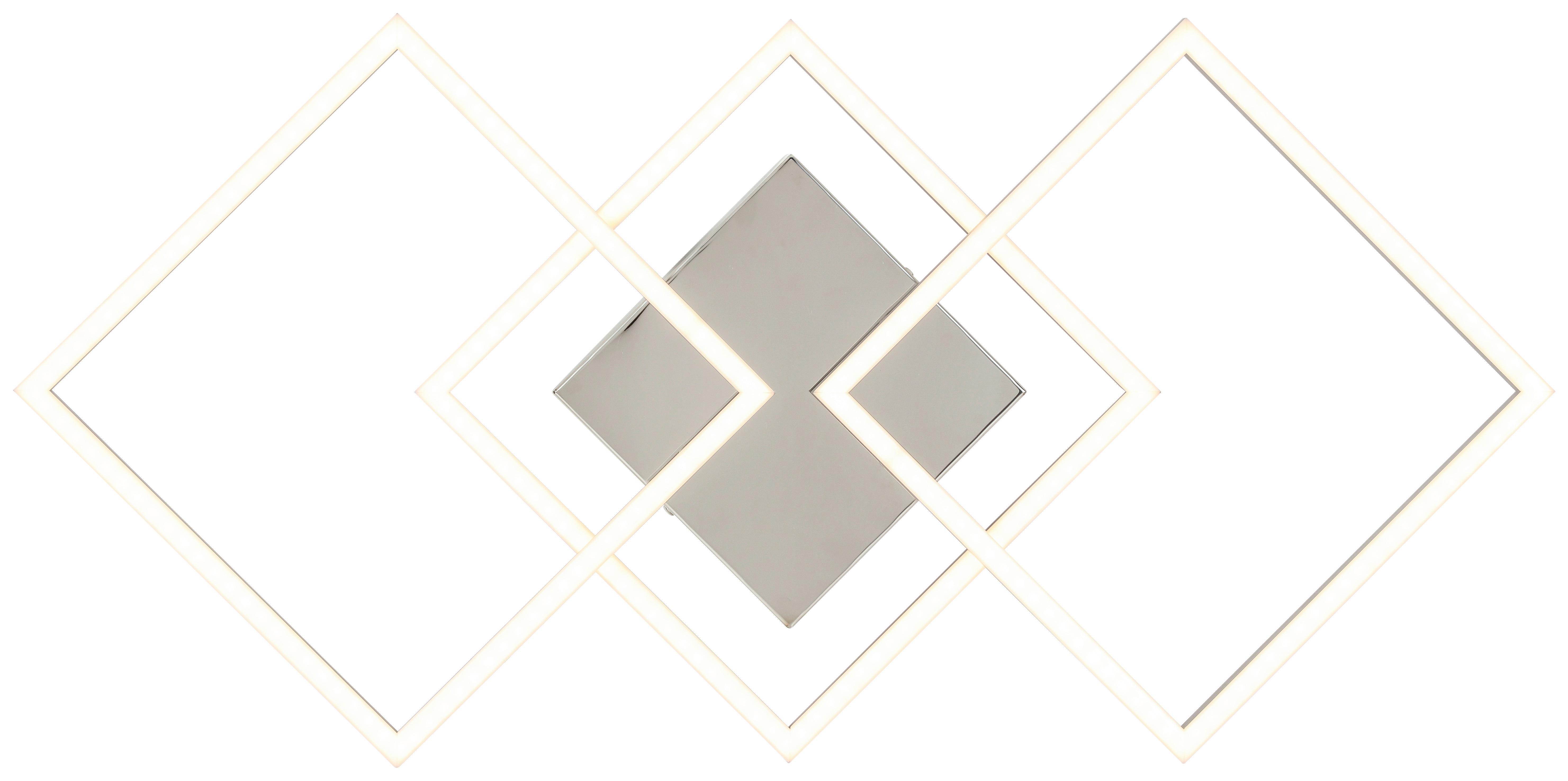 LED-TAKLAMPA OLPÜ -TOP- - aluminiumfärg, Modern, metall/plast (72,4/35,4/5,2cm) - Modern Living