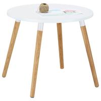 Dečji Sto Child - boja hrasta/bela, Moderno, drvo/pločasti materijal (60/46/60cm) - Zandiara