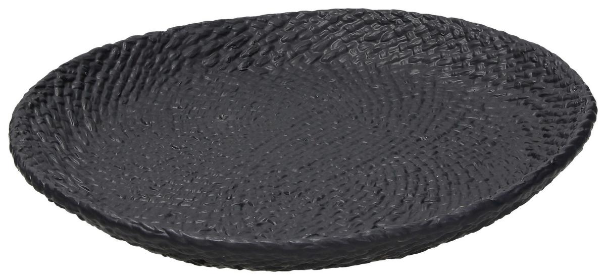 MISKA DENISA - czarny, Modern, ceramika (34/34/4cm) - Tognana