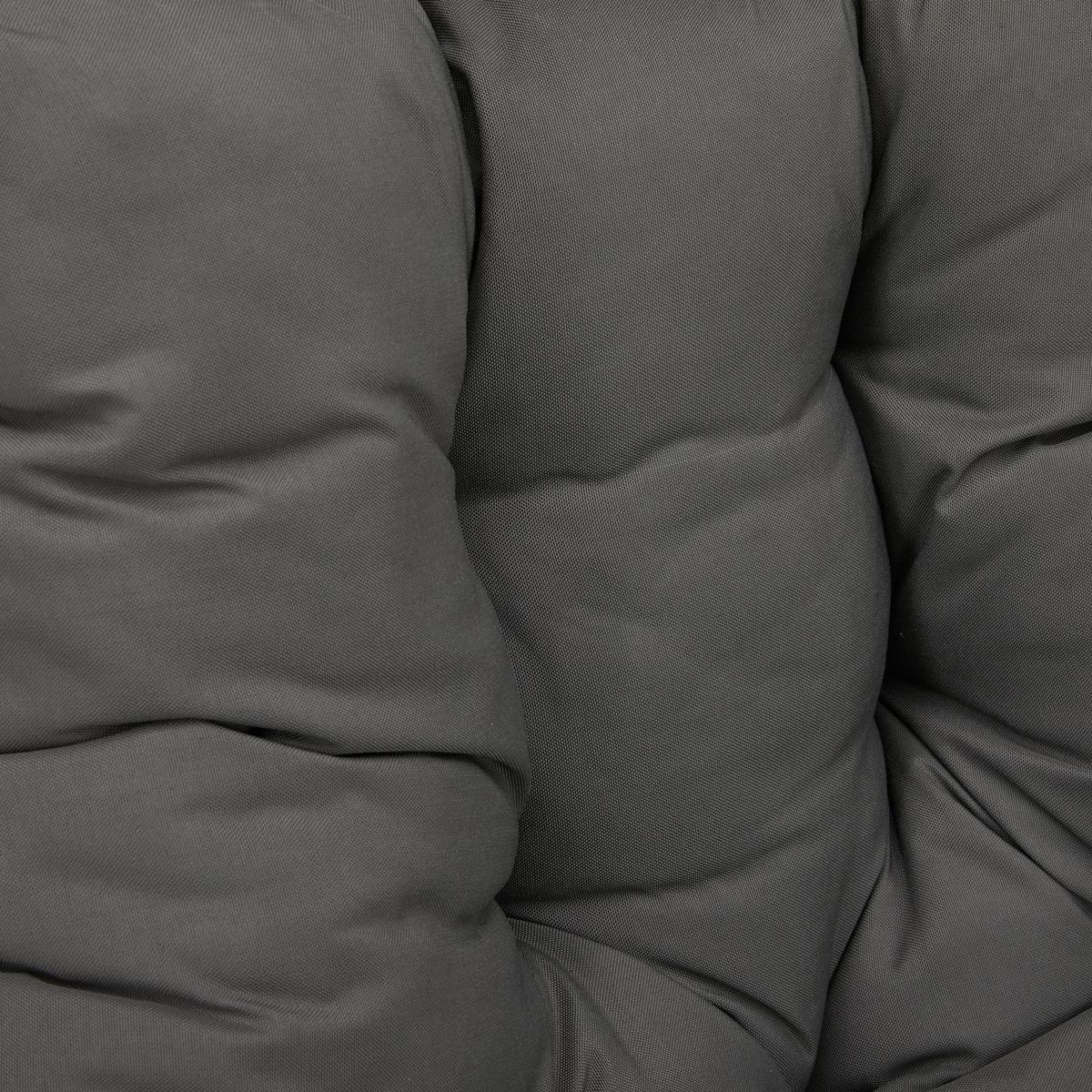 Függőfotel Rosi - sötétszürke, Modern, műanyag/textil (95/196/96cm) - Bessagi Garden