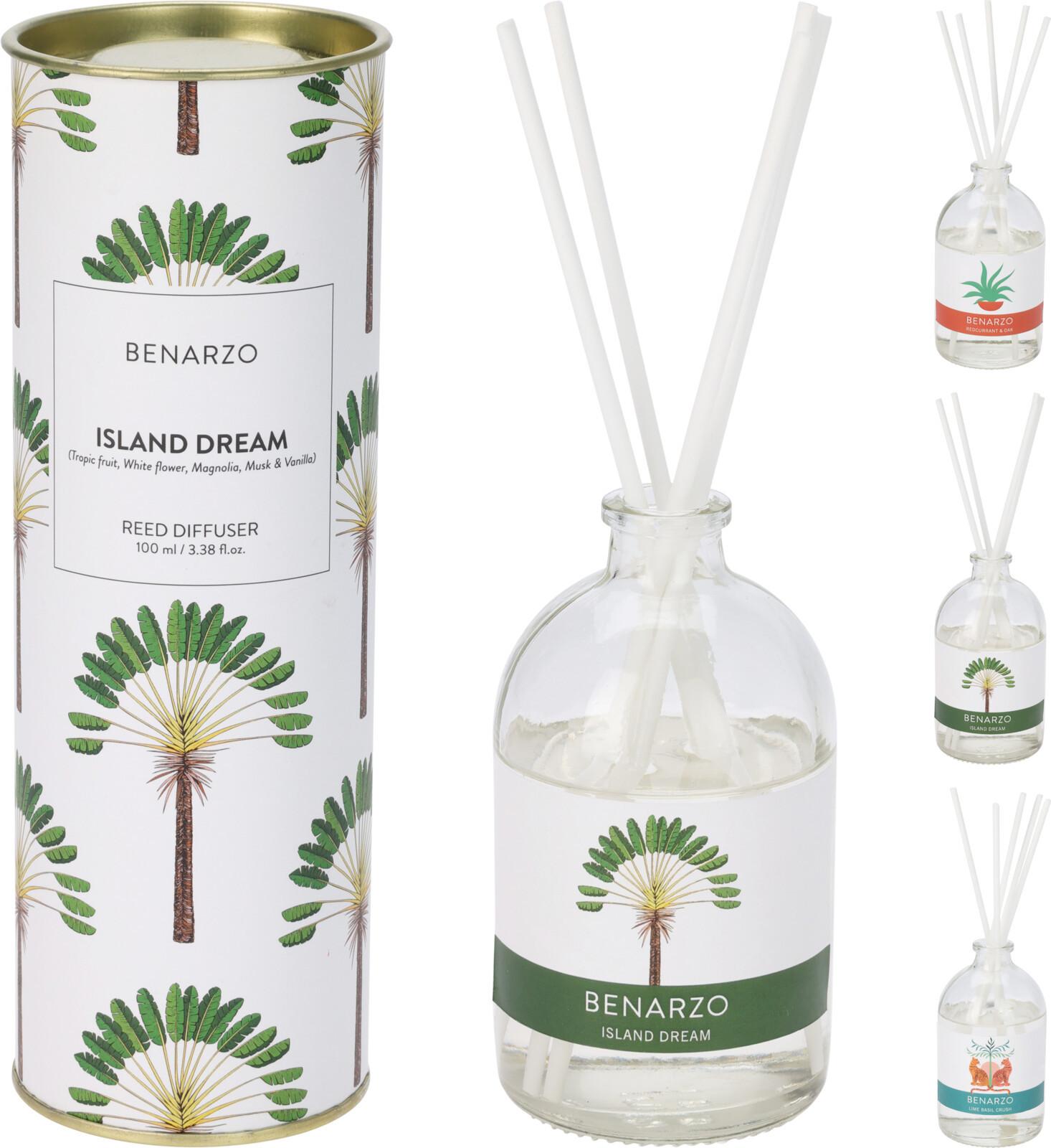 Diffúzor Benarzo - áttetsző, üveg (100ml)