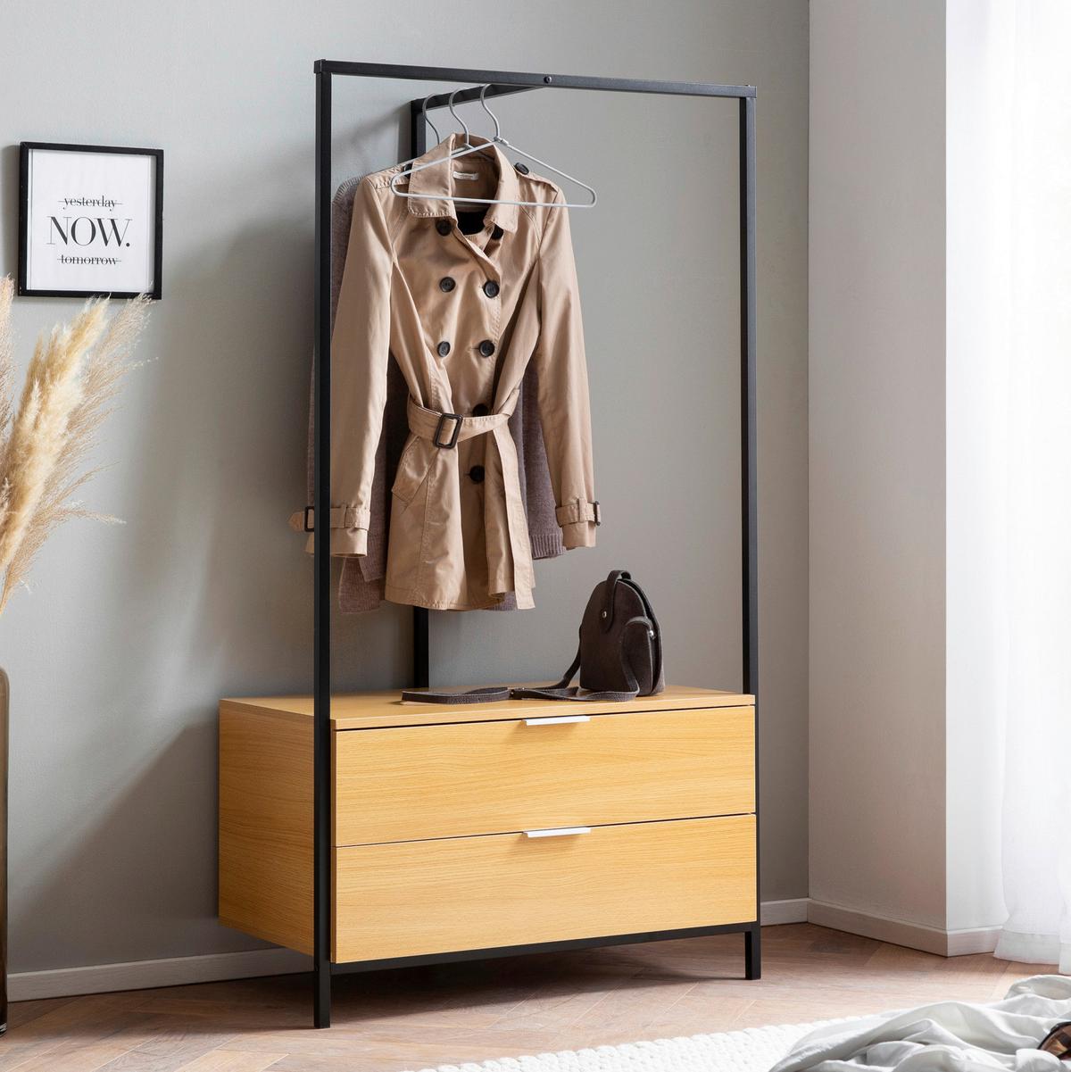Predsoba Wl6.903 - barve hrasta, Design, leseni material (85/152/44cm) - Livetastic