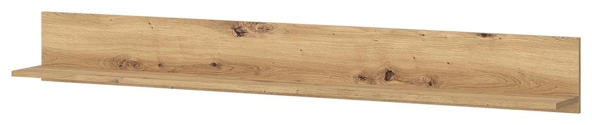 Etajeră de perete LUCI - stejar Artisan, Trend, material pe bază de lemn (160/20/20cm) - Modern Living