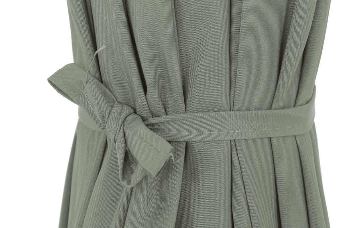 Sonnenschirm BHT 300x256x200 cm Anthrazit/Olivgrün - Anthrazit/Olivgrün, KONVENTIONELL, Textil/Metall (300/200cm) - Siena Garden