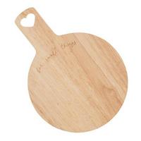 Kínálótálca Fairy Tale - natúr színű, Romantik / Landhaus, fa (18cm) - Zandiara