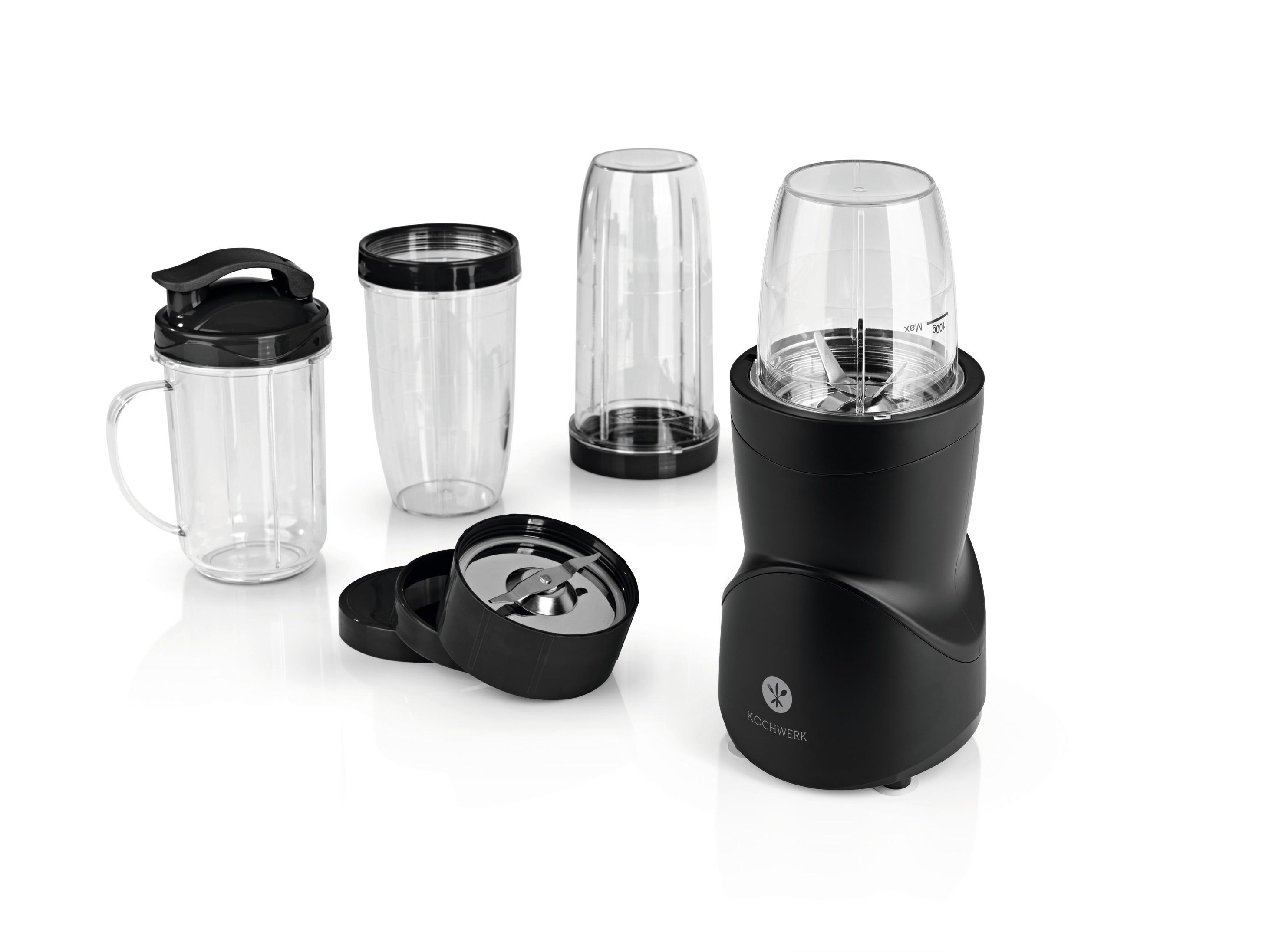 Smoothie Maker Kochwerk in Schwarz - Schwarz, Basics, Kunststoff (14/26/31cm)
