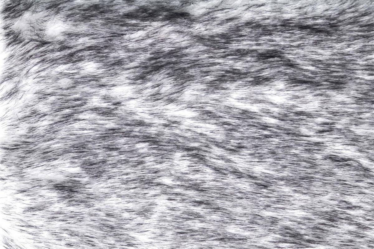 Hocker Mio 100 - Weiss/Anthrazit, Design, Textil/Metall (45/45/45cm) - Kayoom