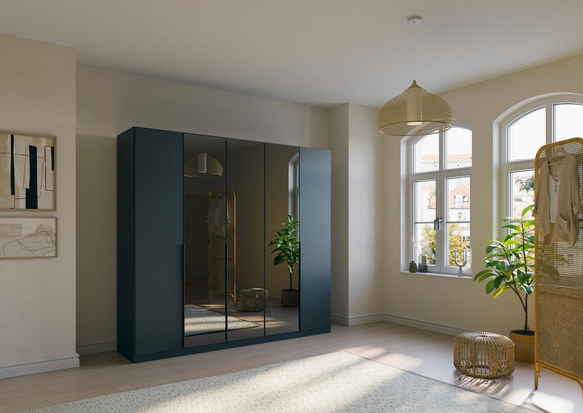 Ormar S Klasičnim Vratima Skyla - siva, Moderno, drvni materijal/metal (226/210/54cm) - Modern Living