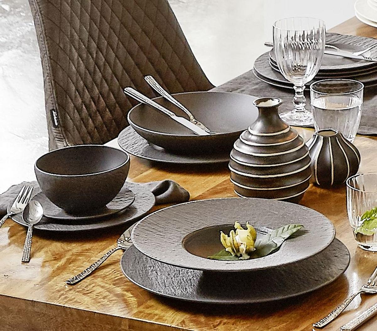 MISECZKA DO MUSLI 1042391900 VILLEROY & BOCH - czarny, Basics, ceramika (14cm) - Villeroy & Boch