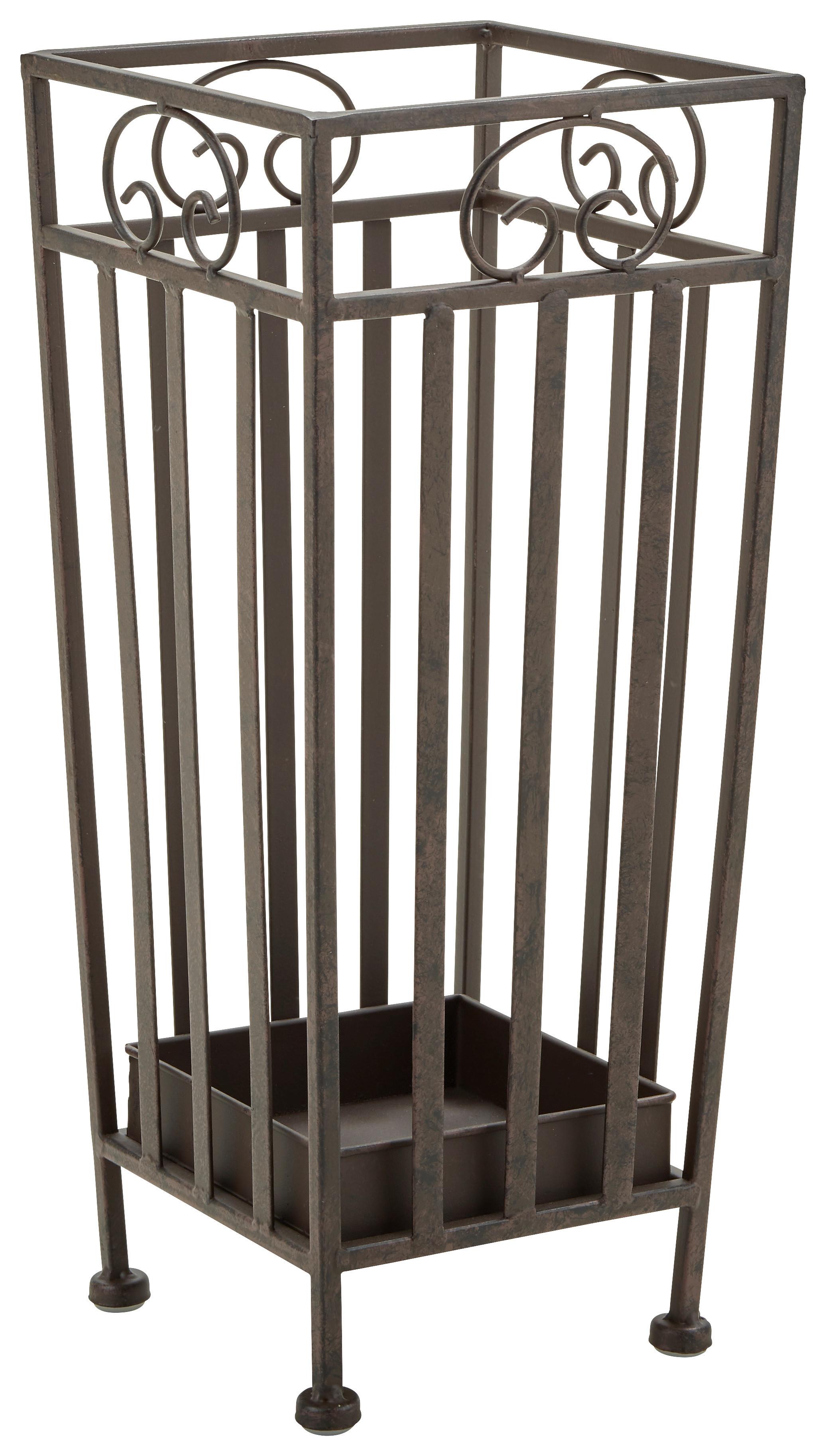 Schirmständer Rostfarben - Rostfarben, Romantik / Landhaus, Metall (20/46/20cm) - Mömax