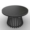 SOFFBORD PELA - svart, Modern, metall/trämaterial (90/45cm) - Bessagi Home