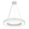 LED-HÄNGLAMPA SANDL - vit/kromfärg, Modern, metall/plast (60/60/120cm) - Mömax