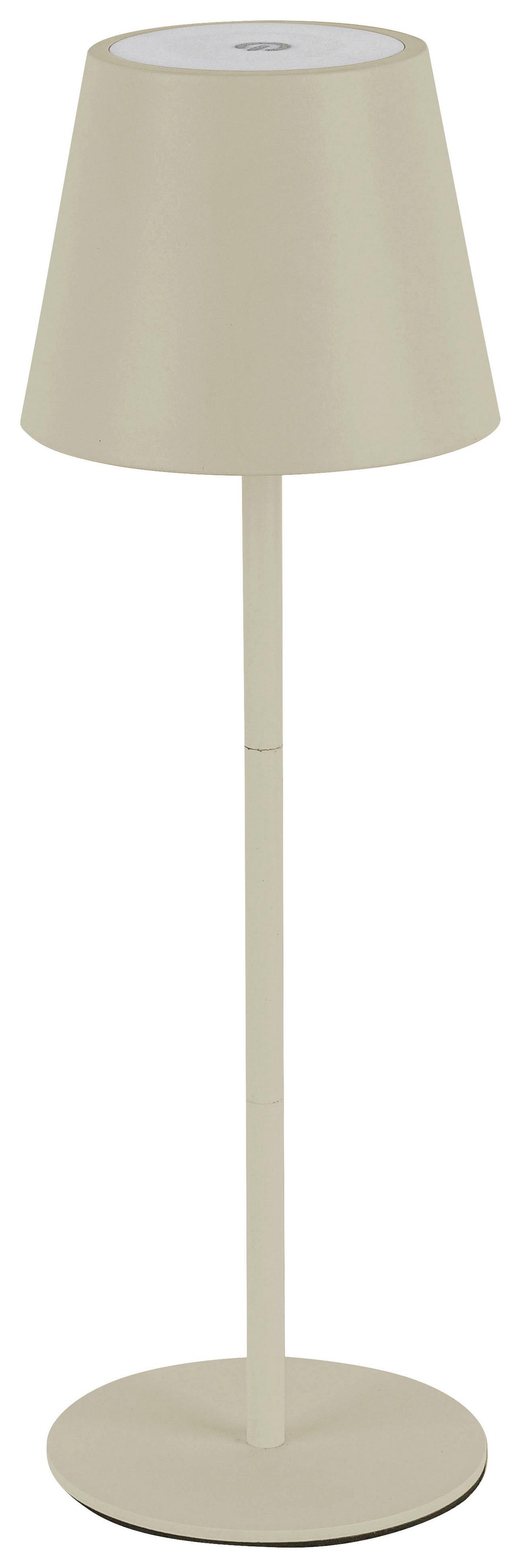 LED-Tischleuchte Noemi Sandfarben max. 3 Watt - Sandfarben, Konventionell, Kunststoff/Metall (10,5/17-36cm) - Mömax