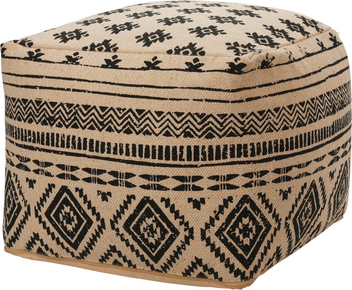 Ülőke Pouf - textil (45/45/35cm)