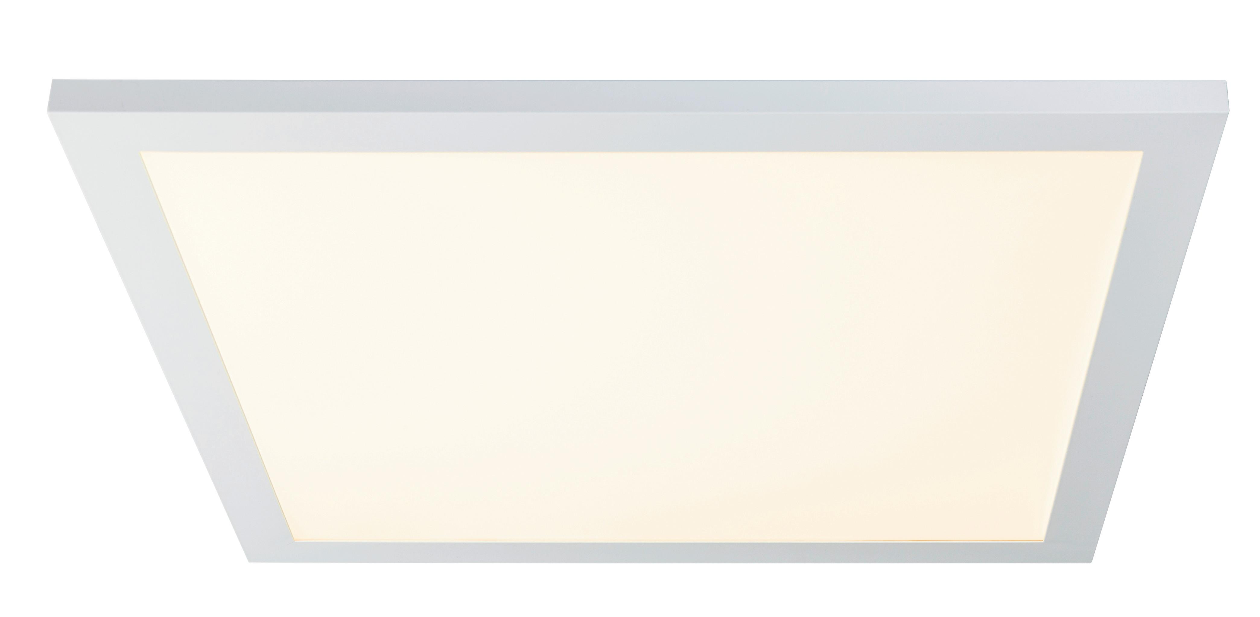 LED-Deckenleuchte Rosi max. 30 Watt - Weiß, Kunststoff/Metall (45/45/4,5cm)