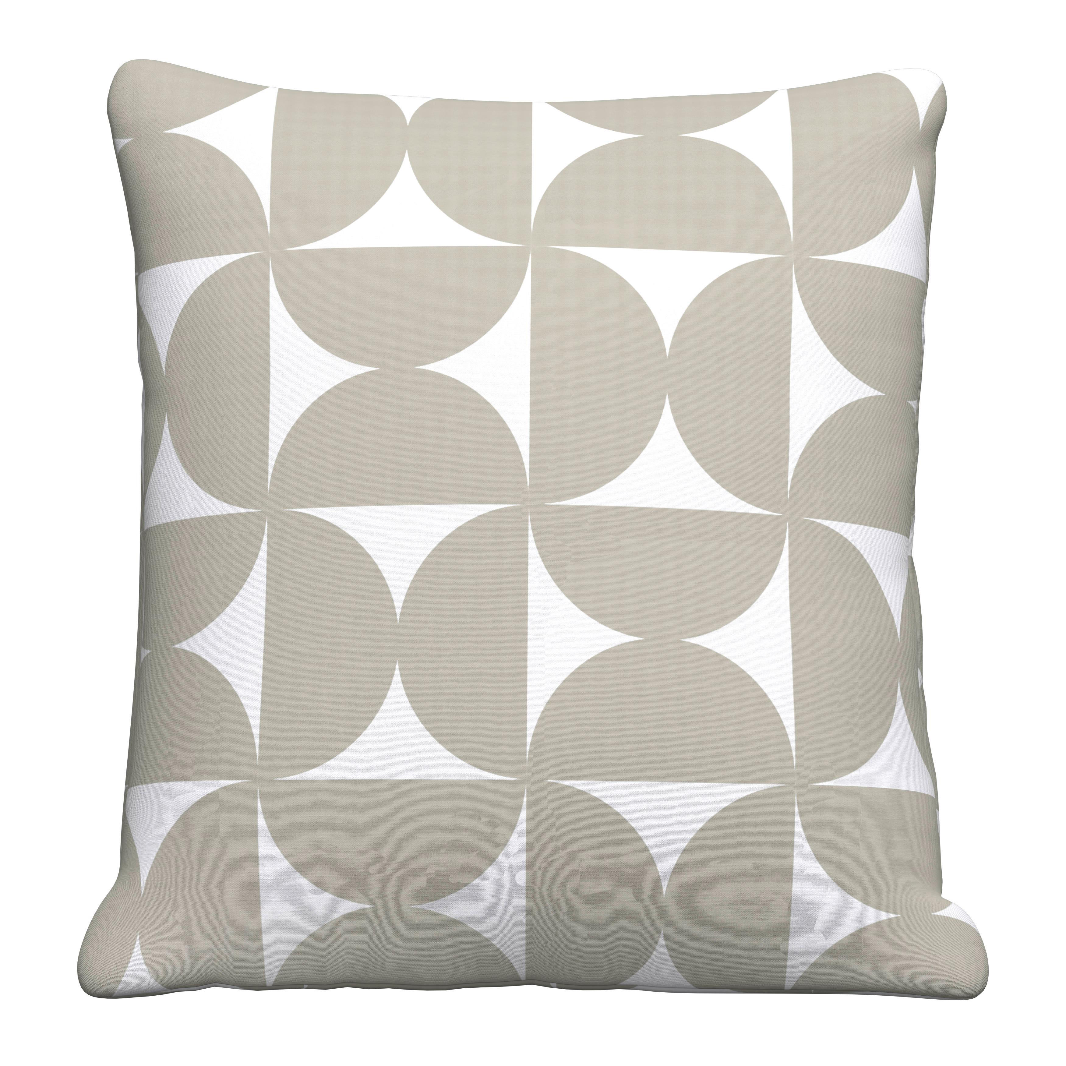 Zierkissen Bastian Naturfarben/beige Ca. 45x45cm - Beige/Naturfarben, Konventionell (45/45cm) - Mömax