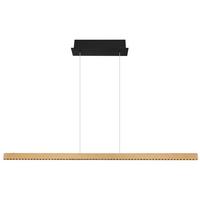 LED-Hängeleuchte Dentsy Kupferfarben max. 43 Watt - Schwarz/Kupferfarben, KONVENTIONELL, Metall (120/4/120cm) - Globo