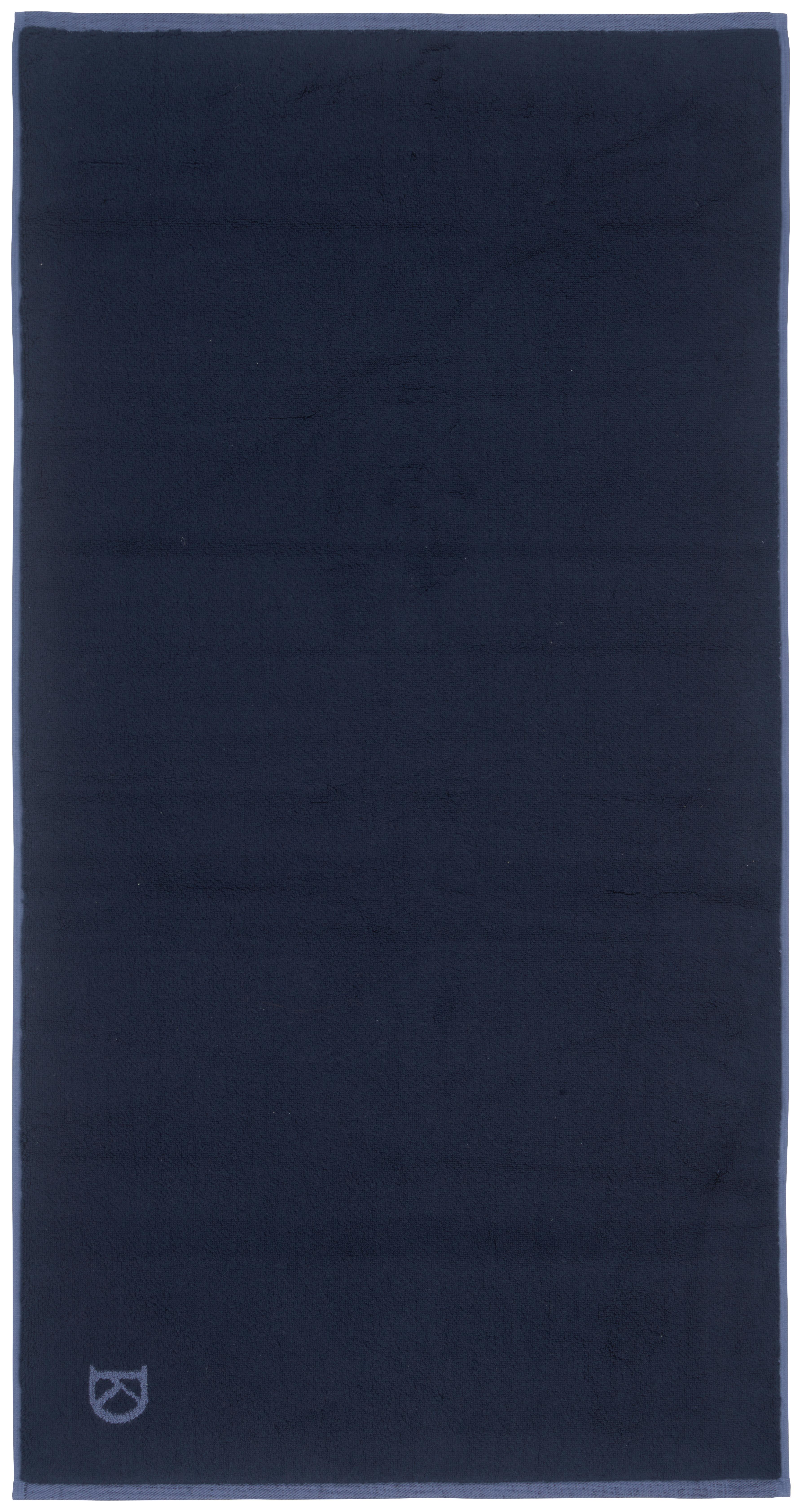 MATA ŁAZIENKOWA 59 - ciemnoniebieski, Basics, tkanina (60/120cm) - Dieter Knoll