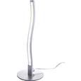 Tischleuchte Ada, max. 3,6 Watt - Chromfarben, KONVENTIONELL, Kunststoff/Metall (10/30cm) - Mömax modern living