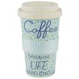 Coffee-to-go-becher Annie in verschiedenen Farben - Naturfarben, Holzwerkstoff/Kunststoff (9/16cm) - MÖMAX modern living