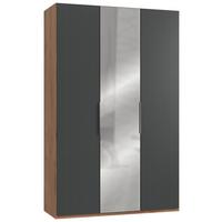 Ormar S Klasičnim Vratima Level 36a - boje grafita/boje hrasta, Moderno, drvni materijal (150/236/58cm) - MID.YOU