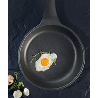 Bratpfanne Black Line in Schwarz Ø ca. 20cm - Schwarz, KONVENTIONELL, Kunststoff/Metall (20/4,5cm) - Gourmesto
