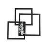 LED-TAKLAMPA TIMRE - svart, Modern, metall/plast (45,3/43,5/7,3cm) - Mömax