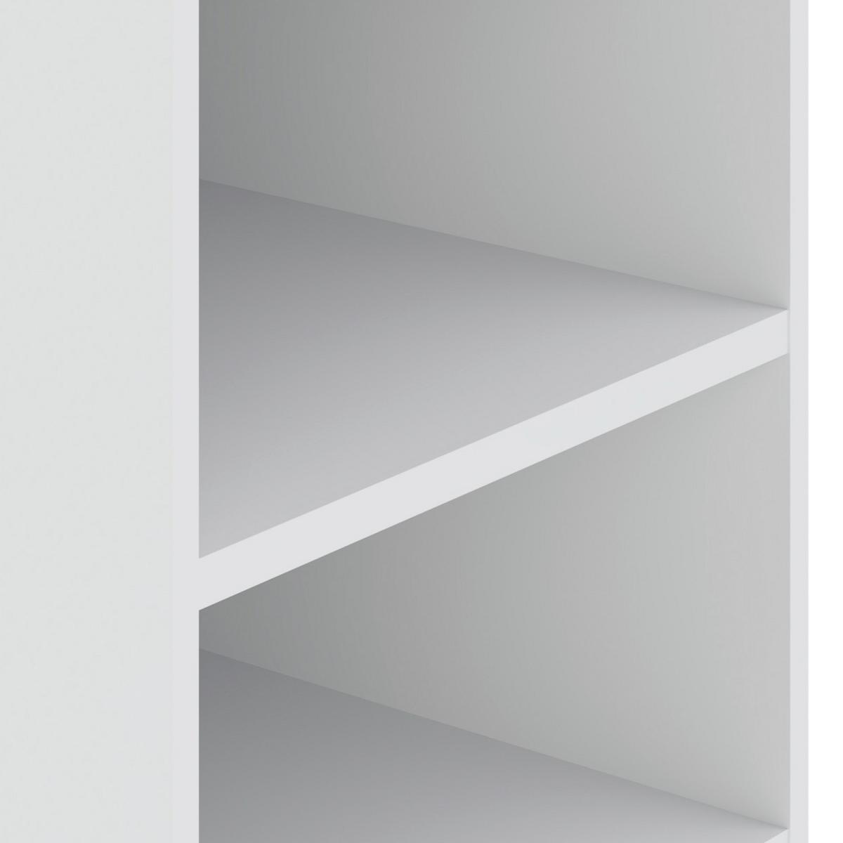 Etajeră UNIT-ELEMENTS MINI - alb, Modern, material pe bază de lemn (45,6/44,8/40cm) - Ondega