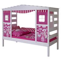 Igralna Postelja Lio, 90x200, Roza - pink, Moderno, les (90/200cm) - MID.YOU