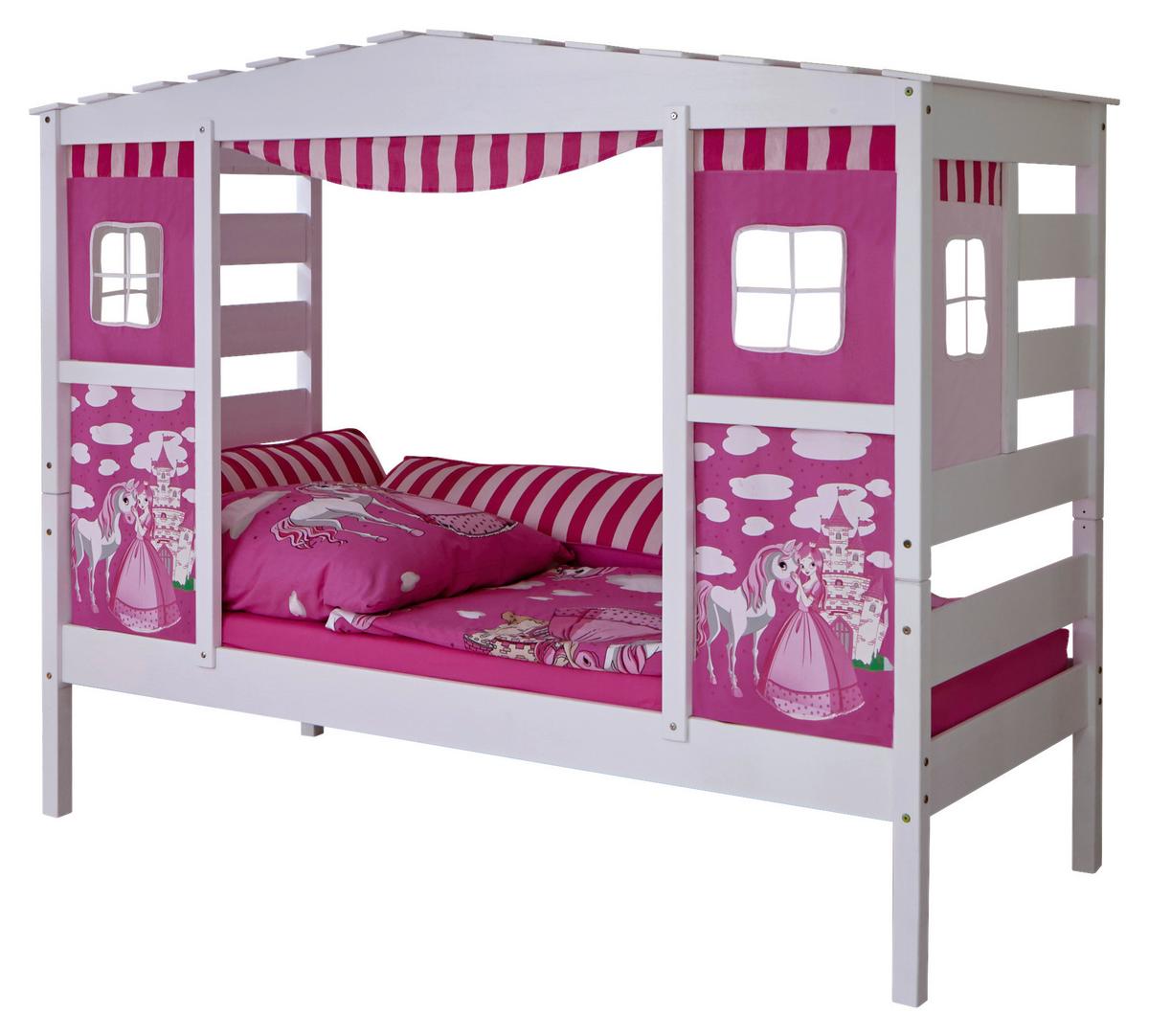 Igralna Postelja Lio, 90x200, Roza - pink, Moderno, les (90/200cm) - MID.YOU