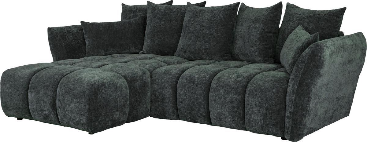 Canapea modulara CAMMELLIO - verde închis, Modern, textil (296/75-95/189cm) - Mömax