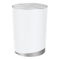Kosmetikeimer Chris in Weiss - Weiss, Modern, Kunststoff/Metall (19,05/25,4cm) - Premium Living
